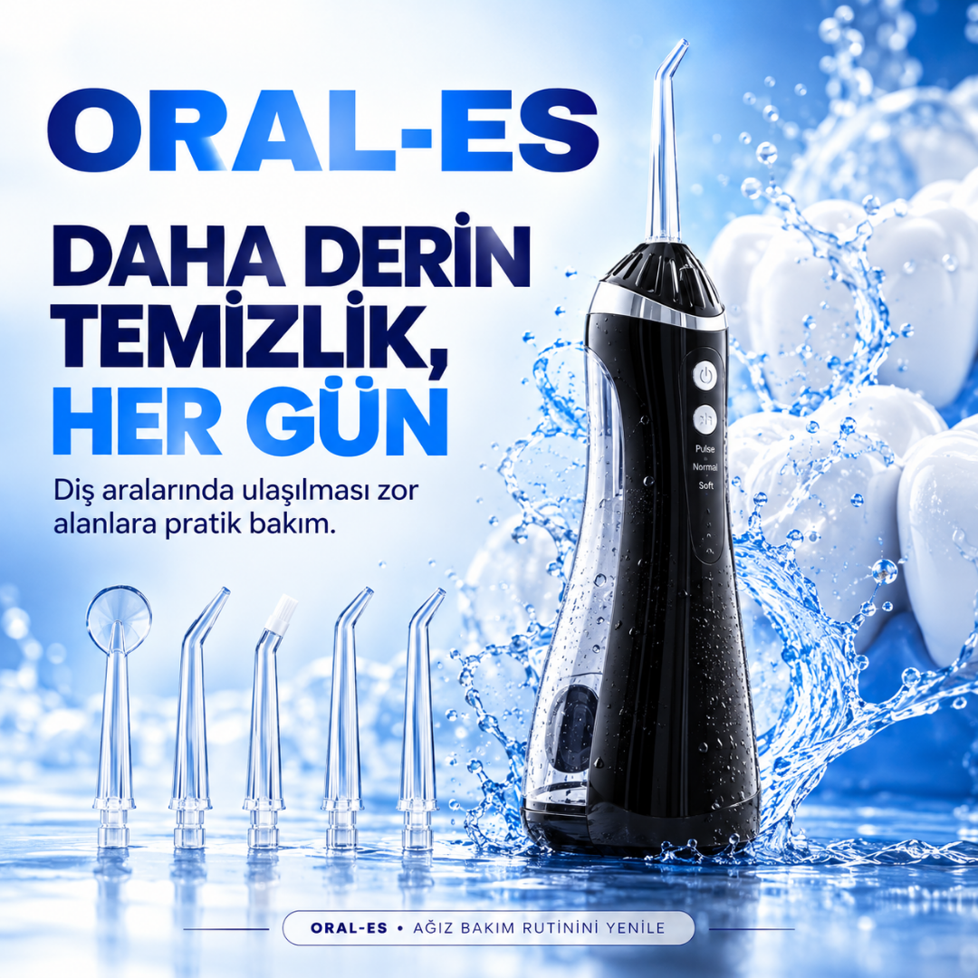 ORAL-ES™ - Ağız Duşu Bakım Cihazı