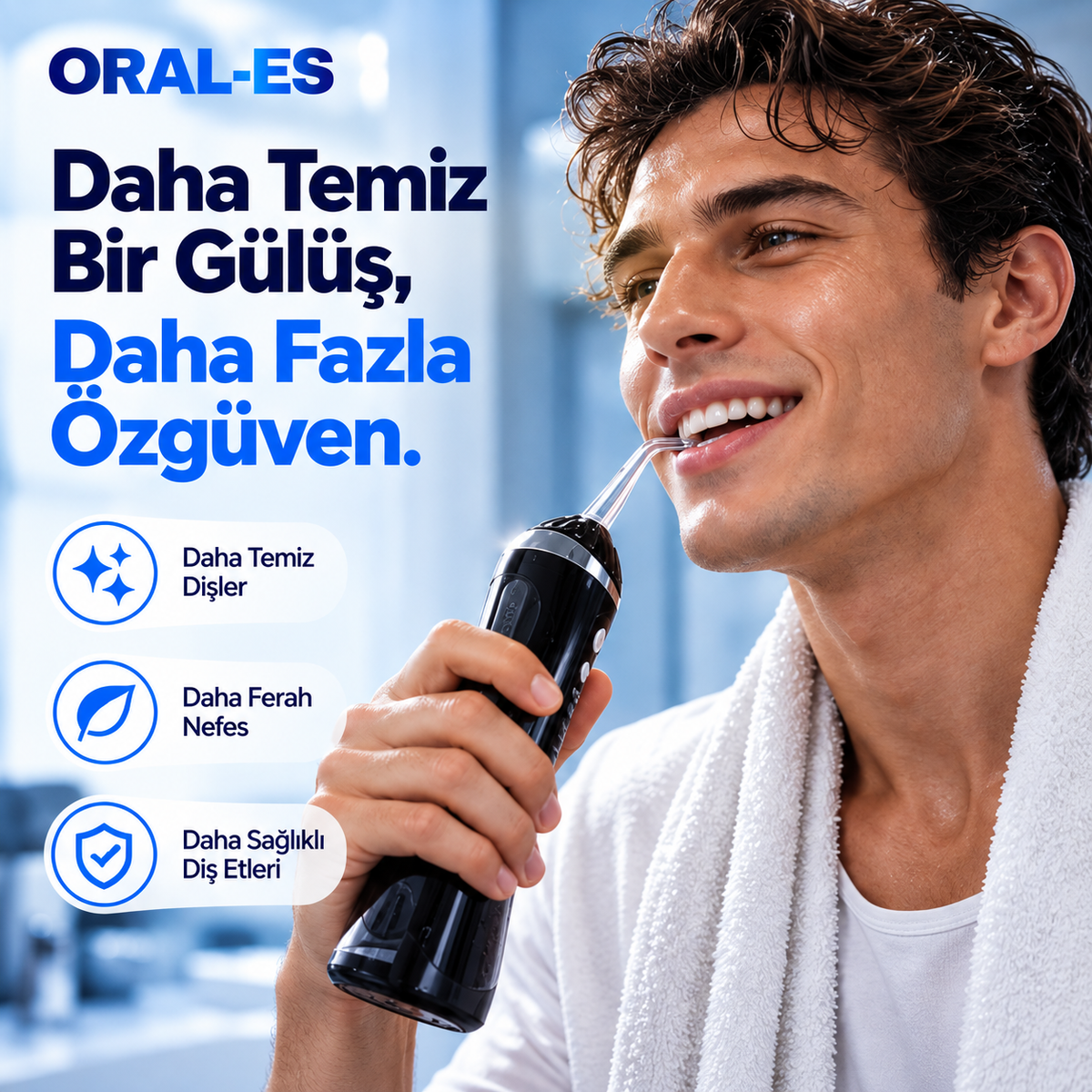 ORAL-ES™ - Ağız Duşu Bakım Cihazı