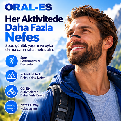 ORAL-ES™ - Manyetik Burun Bandı